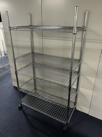 メタルラック　キャスター付き　W900