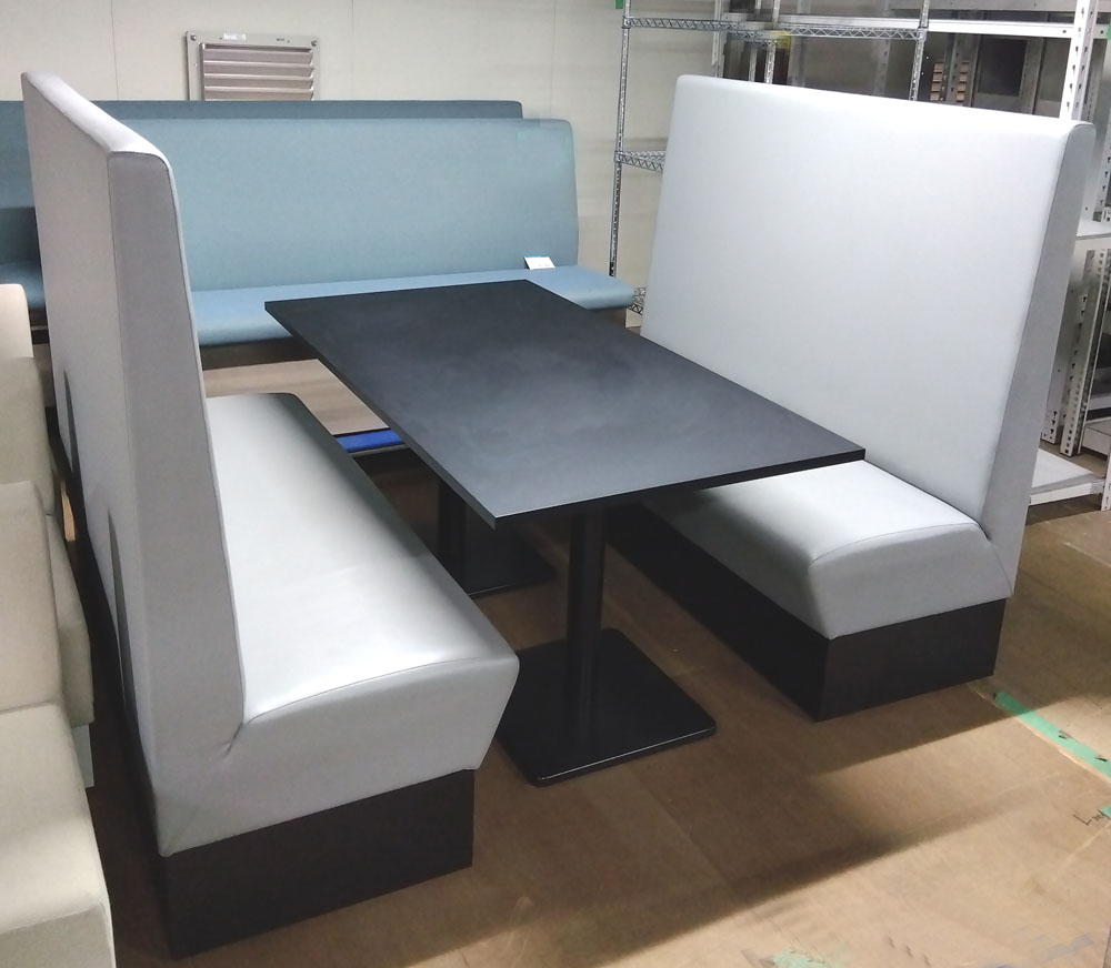 相合家具ブースソファ3点セット