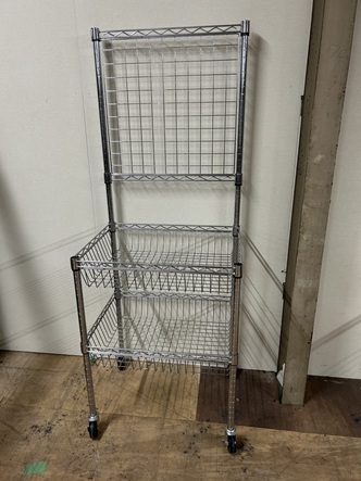 メッシュラック　陳列台