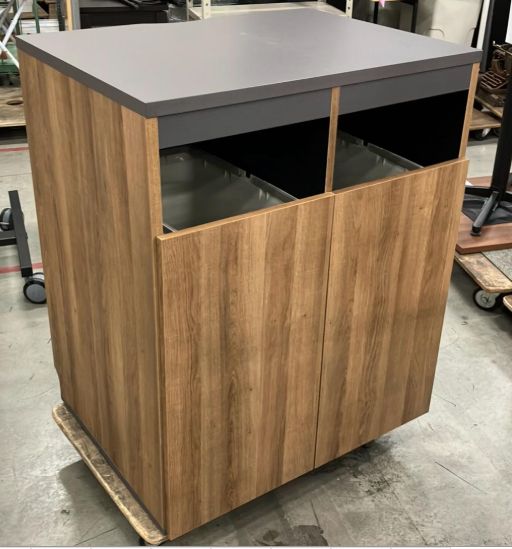 ゴミ箱収納用カウンター