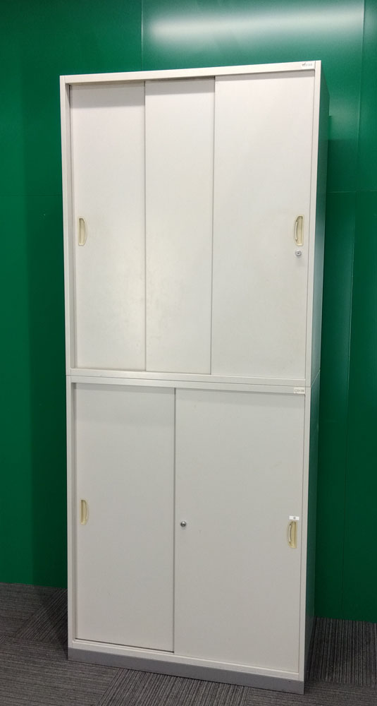 ライオン引戸上下書庫
