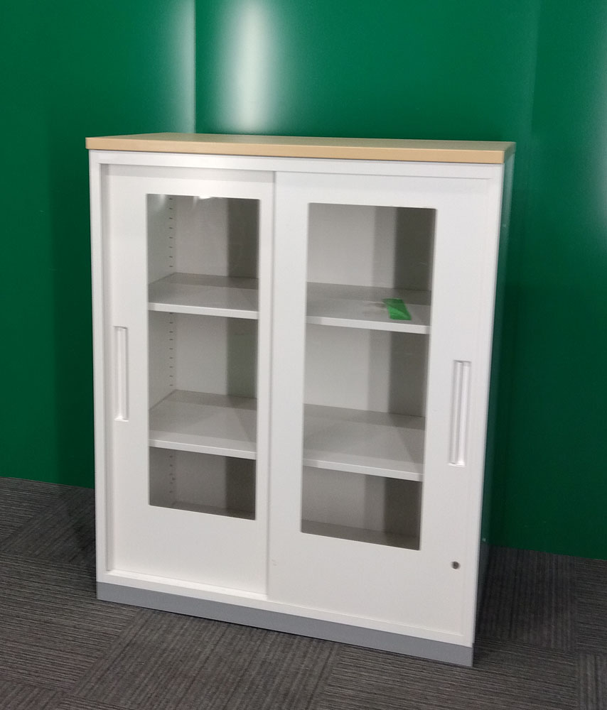 イナバ引戸書庫（天板付き）