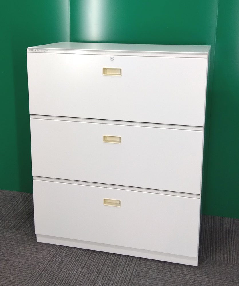 イトーキ3段ラテラル書庫（天板無し）