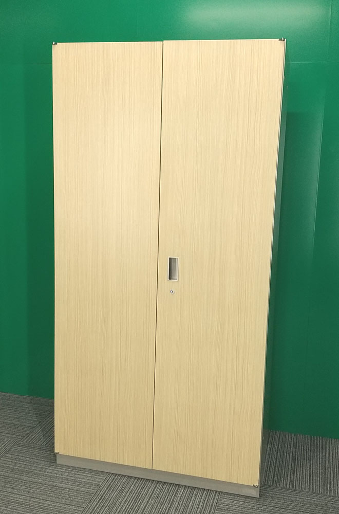 イトーキ両開き書庫（木目）