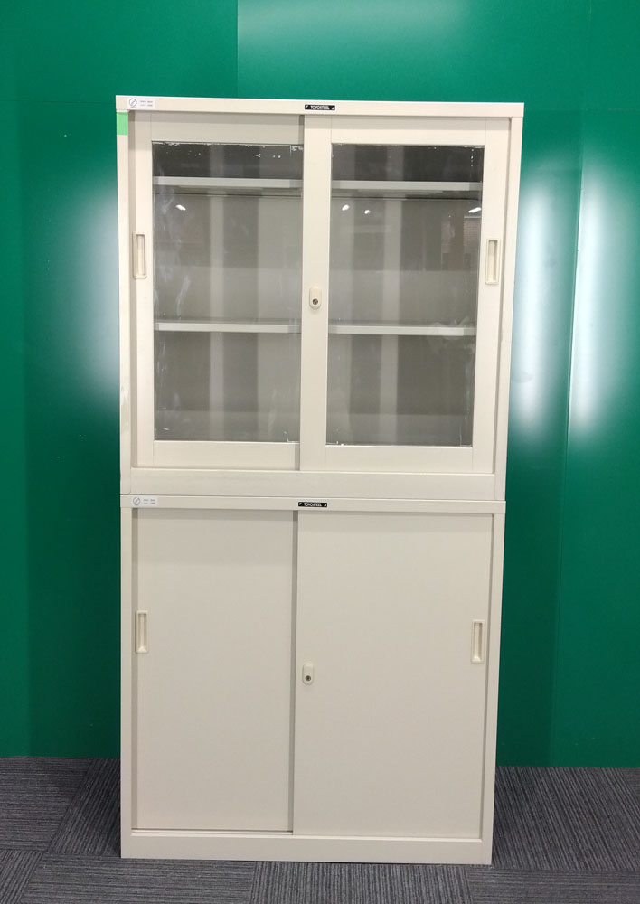 トヨスチール引戸上下書庫